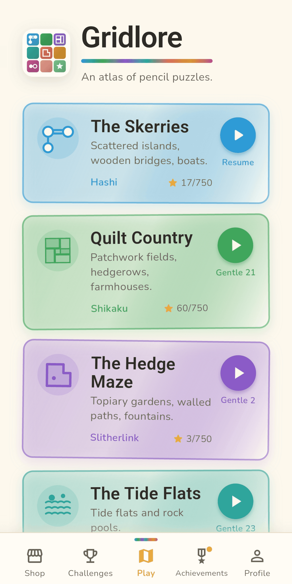 Gridlore: Logic Puzzle Atlas
